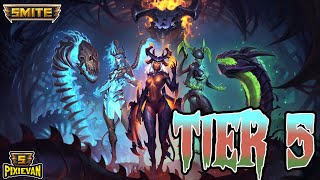 MEDUSA TIER 5 SKIN  SMITE RANKED DUEL  Dragonshifter Medusa  PixieVan [upl. by Ytiak]