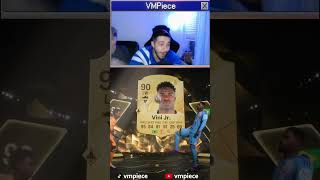 OMG WE PACKED VINI JR FROM CHAMPS REWARDS shorts fc25 packluck vmpiece fifa champs [upl. by Anhsirk713]