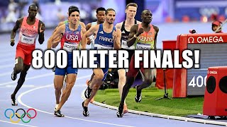 Mens 800 Meter Finals WERE INSANE  2024 Paris Olympics [upl. by Riha456]