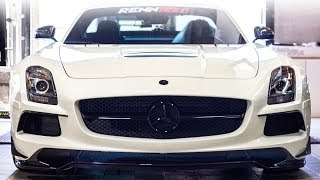 RENNtech Mercedes SLS Black Series w Headers amp ECU Dyno Loud [upl. by Reizarf]