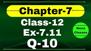 Class 12 Ex 711 Q10 Math  Chapter7 Class12 Math  Integration  Ex 711 Q10 Class 12 Math [upl. by Niloc]