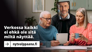 Mieti ennen kirjautumista – Nyt valppaana verkossa [upl. by Curren]