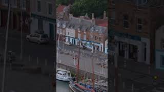 Anstruther this evening and a great chippy tea from the world famous Anstruther Fish Bar 😋 fife [upl. by Shanna]