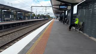 Metro Train at cardinia road station [upl. by Odlawso]