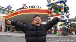 LEGOLAND HOTEL Grand Opening California Complete Tour by EvanTubeHD [upl. by Prochoras541]