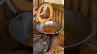 Sweet and spicy shrimpyoutubeshorts cooking [upl. by Ahsinod]