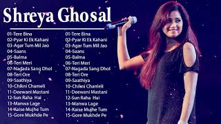 Best 15 Songs Shreya Ghoshal Hindi Hits Collection 2021 [upl. by Couq]