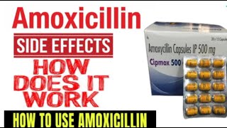 Amoxicillin medicine ip  Amoxicillin 500 mg capsule  How it works nursingmedical [upl. by Mccready]