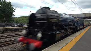 Blue Peter passing through Arlesey 1372024 [upl. by Harbour385]