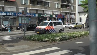 4 in 1 Politie amp ambulances met spoed naar reanimatie in Rotterdam [upl. by Ayr]