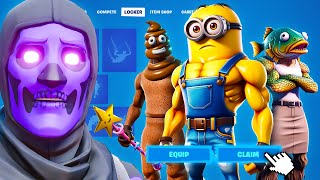 i created TERRIBLE fortnite skins [upl. by Arita]