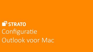 Outlook voor Mac configureren  STRATO Tutorial [upl. by Aowda]