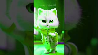 Super cats dance 😀😺cat funny kitten youtubeshorts trendingshorts viralshorts [upl. by Idnam]