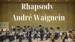 Rhapsody for Alto Saxophone and Orchestra  André Waignein [upl. by Ciardap893]