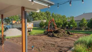 Narellan Pools Fiberglass Install Timelapse [upl. by Custer712]