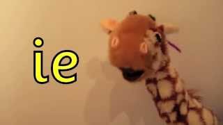 Geraldine the Giraffe learns ie in piece [upl. by Leonardi581]