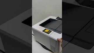 HP LASER JET PRO M402dne Printer  Yellow Fish 🐠 Test [upl. by Taryne]