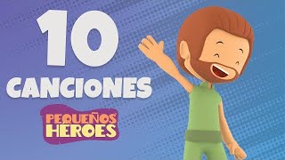 10 CANCIONES PARA CANTAR Y SALTAR DE PEQUEÑOS HEROES 🎤💃🏻  Canciones infantiles [upl. by Reinhart876]