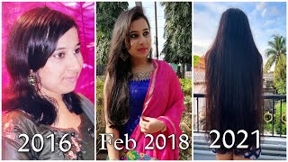 My 5 years Hair Growth Journey  Regrow My Short Thin Hair to 33 Inches Long Thick Healthy Hair [upl. by Bethanne]