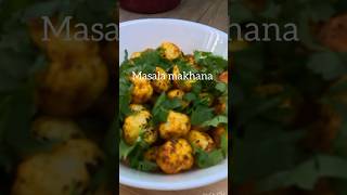 Masala makhana  makhana chat roasted makhana  quick roasted lotus seed recipe [upl. by Staci972]