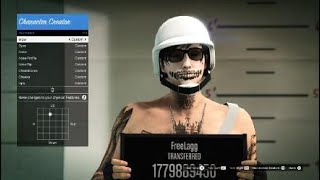 ☆ GTA 5 ONLINE  The Best Tryhard Male Character Creation ☆ [upl. by Anawek]