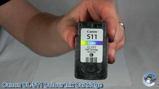 Inside Canon CL511 Colour Ink Cartridge [upl. by Aicelef669]