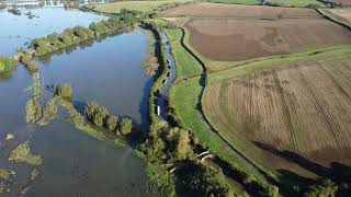 floods in Oxfordshire sept 2024 Best viewed on big telly [upl. by Akemehs573]