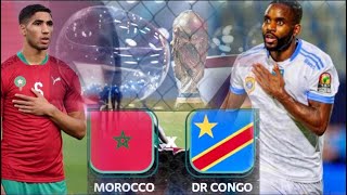 TIRAGE BARRAGE QATAR 2022 LES LÉOPARDS DE LA RDC TOMBENT SUR LES LIONS DE L’ATLAS DU MAROC [upl. by Irving]