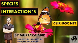 Species Interactions  Biotic Interactions CSIRNET ICMR DBT Gate DBT MSc  Ecology [upl. by Vig]