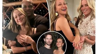 Jennifer Meyer Tobey Maguire’s ExWife Engaged to Billionaire Heir Geoffrey Ogunlesi [upl. by Swithin207]