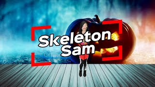 Skeleton Sam  Halloween Zumba [upl. by Ihtak]