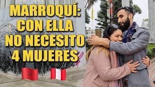 MARROQUÍ Y PERUANA INCREIBLE HISTORIA DE AMOR😱❤️🇲🇦🇵🇪 [upl. by Arebma]