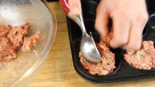 How to Make Meatloaf Cupcakes With Potato Icing  Comfort Foods [upl. by Innob518]