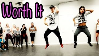 WORTH IT  Fifth Harmony ft Kid Ink Dance  MattSteffanina Choreography BegInt Class [upl. by Neztnaj]