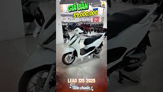 Honda Lead 125 2025 tiêu chuẩn TRẮNG ĐEN cực ĐẸP chỉ 39 triệu top5 lead2025 shorts honda2025 [upl. by Cho]