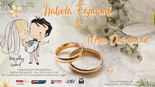 Live Wedding quot NABELA amp WISNU  AHSAN MUSIC  PENI audio   Jambangan Karangpelem 2 Maret 2024 [upl. by Eula]