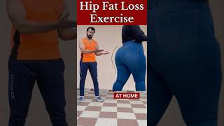 Lose hip fat 🔥 youtubeshorts weightloss trending exercise viral fitness shortvideo fatloss [upl. by Modern]