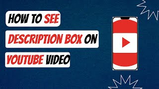 How to see Description Box on YouTube Video [upl. by Jeffery]