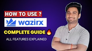 Wazirx tutorial for beginners  How to use Wazirx app  Vishal techzone [upl. by Whetstone]