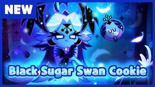 Meet Black Sugar Swan Cookie 🪶 [upl. by Thorny]