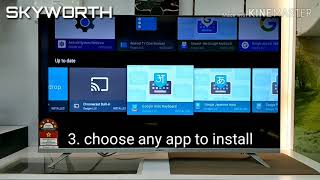 Skyworth Android TV Setup 1 [upl. by Tlihcox]