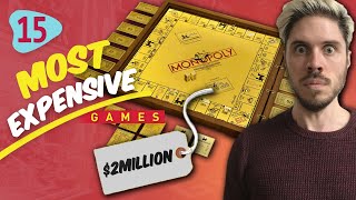 15 Most INSANELY Expensive Board Games Ever Made [upl. by Atinel]