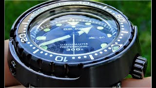 Seiko MarineMaster Tuna Professional 300M Ultimate Review SBBN035 [upl. by Melone162]