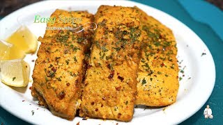 Oven Roasted Fish  Crispy Oven Baked Salmon Fish Recipe [upl. by Reggi897]