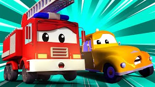 Car Patrol and the Tanker  Car Patrol  Car City World App [upl. by Birck]