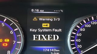 Infiniti q50 starting problem chassis control system Key system fault U0104 [upl. by Netnilc]