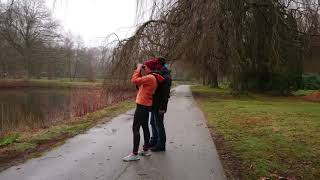 Bicycle Ride of HH Ohlsdorf Cemetery Park April 2018 4K [upl. by Eisus]