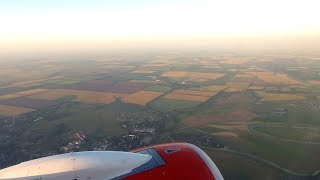 Azimuth airline flight from RostovonDon to Sochi on Sukhoi Superjet 100 [upl. by Amble]