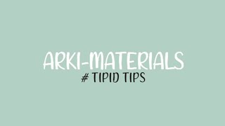 Arkimaterials  RULERS tipidtips architecture arkimaterials arki [upl. by Sev430]