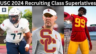 2024 USC Recruiting Class Superlatives  USC Football Recruiting [upl. by Heiskell]